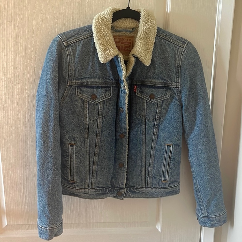 Levi Original Sherpa Trucker Jacket